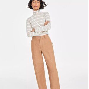 NWT - ON 34th by Macy’s Barrel-leg Chinos - Size 2 - Camel/Tan